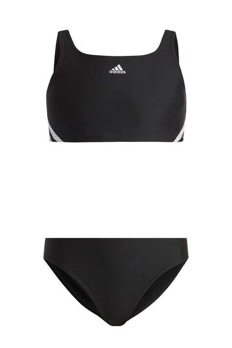 adidas bikini zwart wit|adidas dames swimsuit.